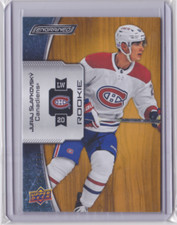 2023-24 UD ENGRAINED 2022-23 OAK ROOKIE 234/299 JURAJ SLAFKOVSKY #166 CANADIENS