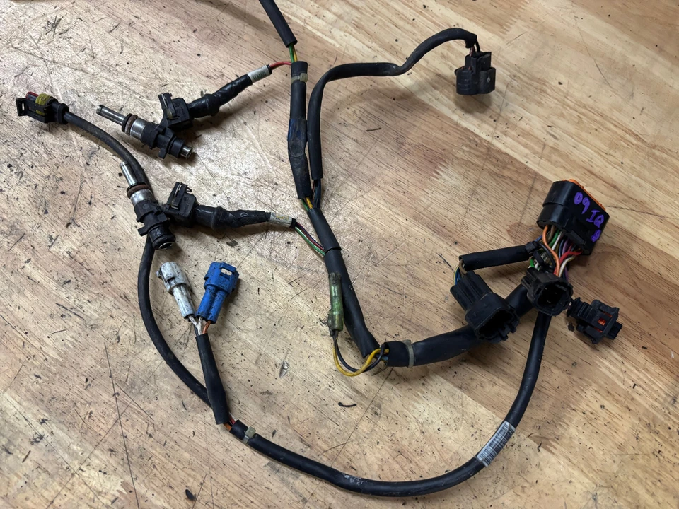 Inyector de combustible Polaris azul 800 2008-2009 10 11 RMK Switchback Dragon IQ Shift Foto 3 de 3