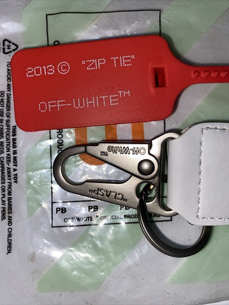 激レア OFF－WHITE LABEL KEYRING off white Off-White オフホワイト HYBRID INDUSTRIAL KEY