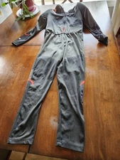 Kids' Fortnite Black and Red Costume Jumpsuit Youth M 8-10