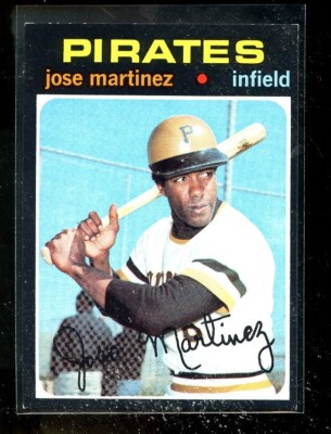 1971 TOPPS #712 JOSE MARTINEZ PIRATES NRMINT E017149