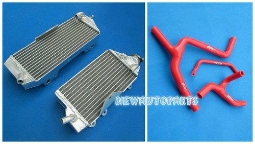 Green Aluminum radiator & Y hose For KAWASAKI KXF450 KXF 450 KX 450F KX450F 2009 - Picture 3 of 9