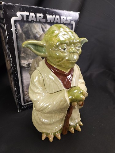 Yoda-Star Wars - collectors edition, cookie jar- With Box L58SF - Picture 3 of 18