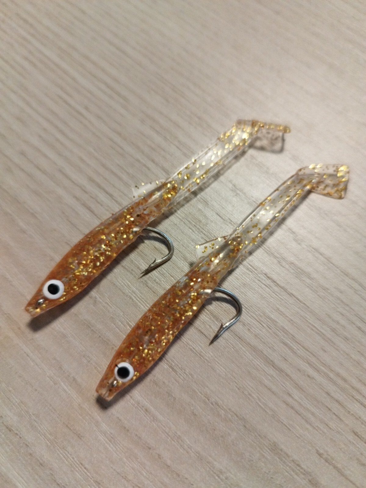 8 Esche Artificiali In Gomma Per Pesca | Raglou 7cm Per Spigola E Luccio - Foto 2