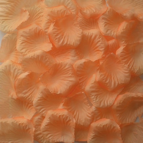 100 ~ 1000 Flower Girl Basket Rose Artificial Silk Petals Wedding Table Scatters - Picture 21 of 37