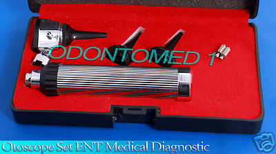 Otoscopio Heine Set Otoscopio E Oftalmoscopio Diagnostico Medico NT-529 - Strumenti ORL Completi Per Visita Orecchie E Occhi Nikon Microscope