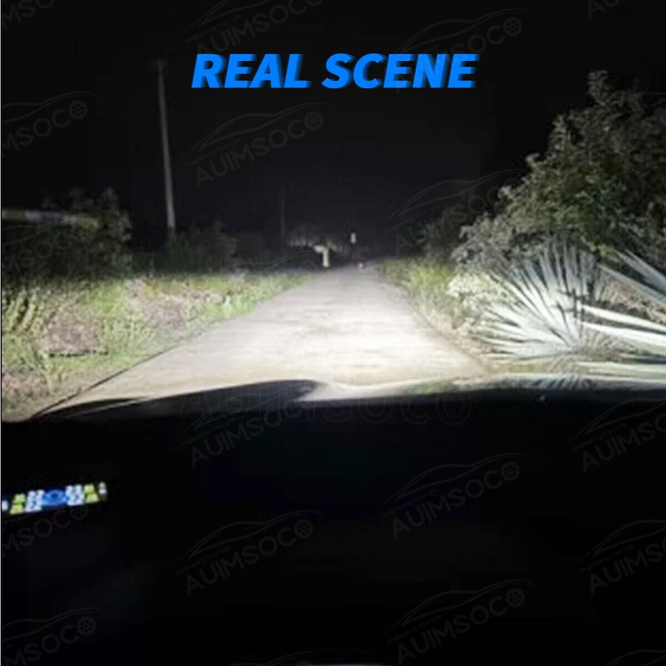 For Dodge Ram 1500 2500 3500 1999-2005 LED Headlights Bulbs 6500K High/Low Beams - Image 3 of 4