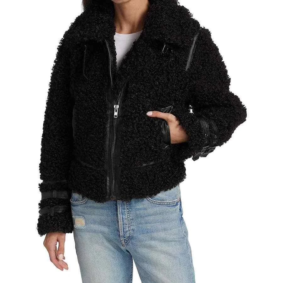 Teddy bomber shop jacket black