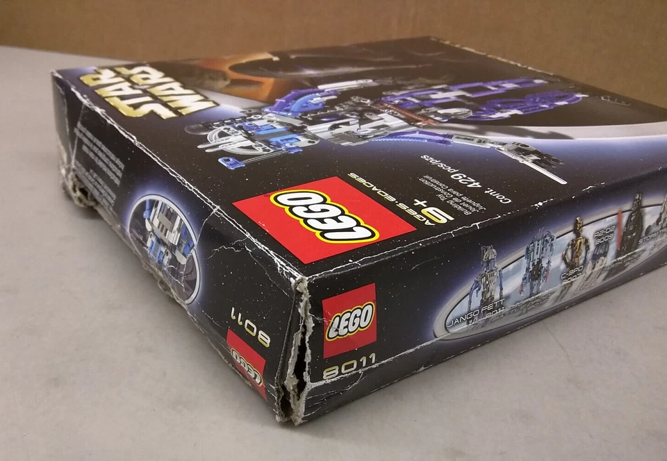 LEGO Star Wars 8011 Jango Fett NEW! Missile Fires! Technic Figure Violet Purple - Image 4 of 4