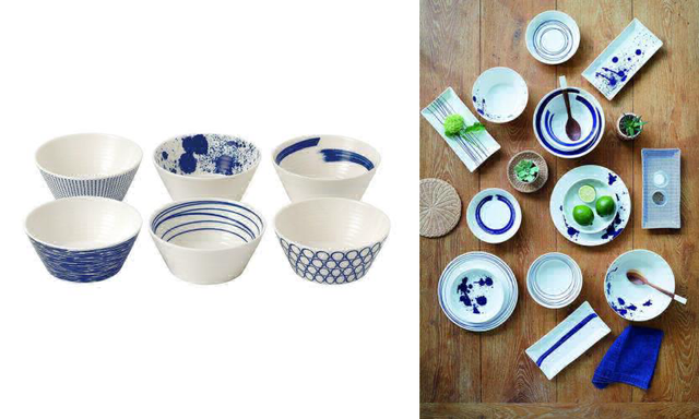 Royal Doulton Pacific 40009467 11cm Bowls Mixed Set of 6 Porcelain Blue for  sale online | eBay