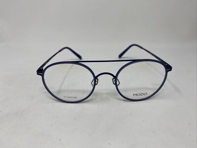 MODO MODEL 4404 48/20/140 NAVY BLUE EYEGLASSES FRAME BU04