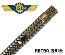 Retro 51 Metalsmith Series #VRR-1335 Roosevelt Acid Etched Rollerball Pen