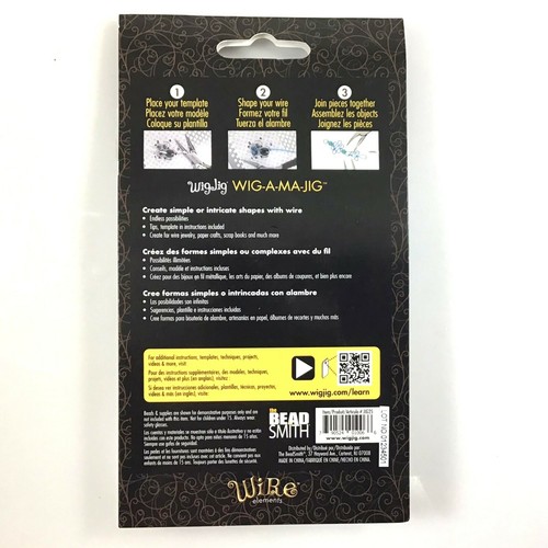 WIG-A-MA-JIG Tool Beadsmith Choose Deluxe Beginner Craft Wire Jewelry Making - Picture 22 of 24