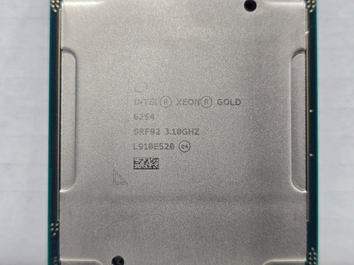Intel Xeon Gold 6254 3.10 GHz 18 Core Server Processor SRF92 FCLGA3647 CPU - Picture 2 of 9