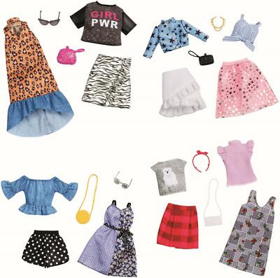 AUSWAHL: Mattel - Barbie Fashions 2er-Pack Moden - 2er SET Puppenkleidung Mode