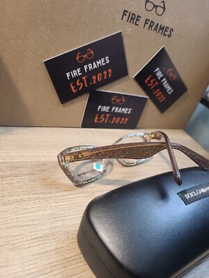 Dolce and Gabbana 3168 glitter eyeglasses Dolce & Gabbana Eyeglasses DG 3168 2742 Glitter Lilac 51MM  main image 2