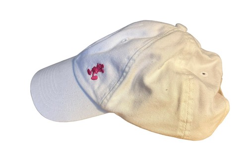 White & Pink Embroidered Mickey Mouse Adjustable Cotton Hat - Walt Disney World - Picture 3 of 9