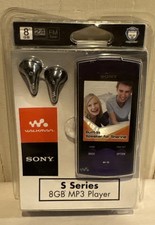 NEW/ SONY Walkman S Series NWZ-S544 8gb Purple MP3 DIGITAL MEDIA PLAYER WALKMAN