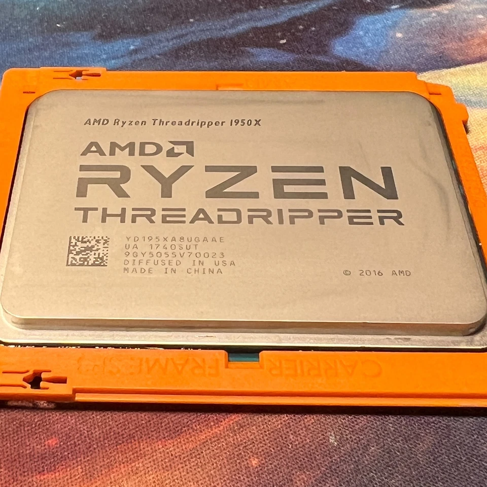 AMD Ryzen Threadripper 1950x 3.40GHz 16 Core 32 Thread CPU! X399 Socket TR4 - Image 4 of 4