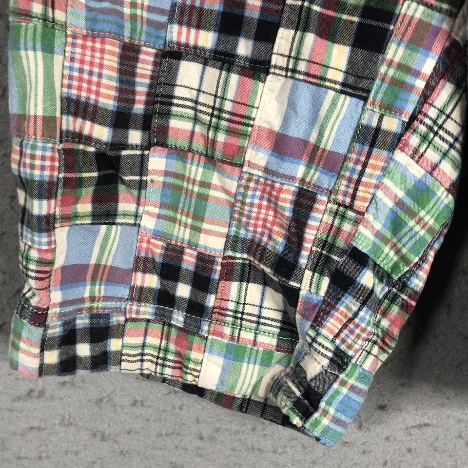 Pantalones Cortos Aeropostale Mujer 3 Patchwork Cuadros Madras Preppy Patchwork Retro Años 70 Foto 2 de 4