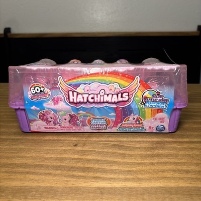 Hatchimals CollEGGtibles Unicorn Family Carton w/ Surprise Playset New Sealed