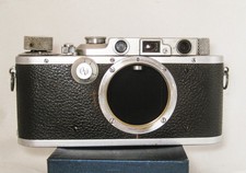 Leica IIIA 35mm FIlm Rangefinder Camera Body, Chrome Body Film Tested -READ-