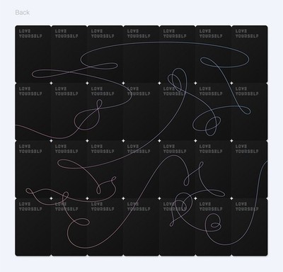 BTS LOVE YOURSELF 轉 TEAR Album 4 Ver SET/4CD+8 Book+4 Card+4