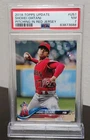 New Listing2018 Topps Update Shohei Ohtani Rookie Card #US1  PSA 7 Pitching Red Jersey RC