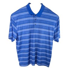 Grand Slam Performance Men's Striped Golf Polo Shirt 4XB — listing 4
