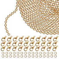Goldene Kette Zum Ketten Selber Machen Schmuck Herstellen - 10M X 1,5Mm Eisen