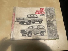 OEM Ford 1987 Ranger Bronco 2 Manual Electrical & Vacuu— 2.3 Diesel 2.0 2.9 Gas