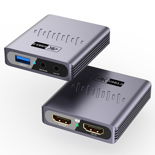 USB3.0/4K HD to Mobile Phone Laptop HDMI-Compatible Video Capture Card