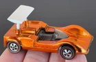 Vintage Hot Wheels Redline 1969 BRILLIANT ORANGE Chaparral 2G US - EYE CANDY NM+