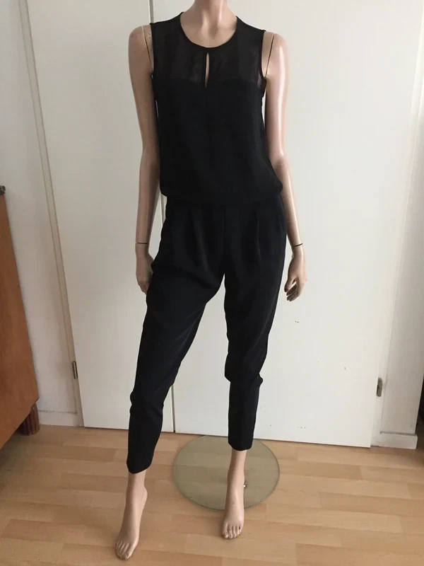 Combinaison pantalon noire Zara taille XS ouvert dos - Photo 1/4