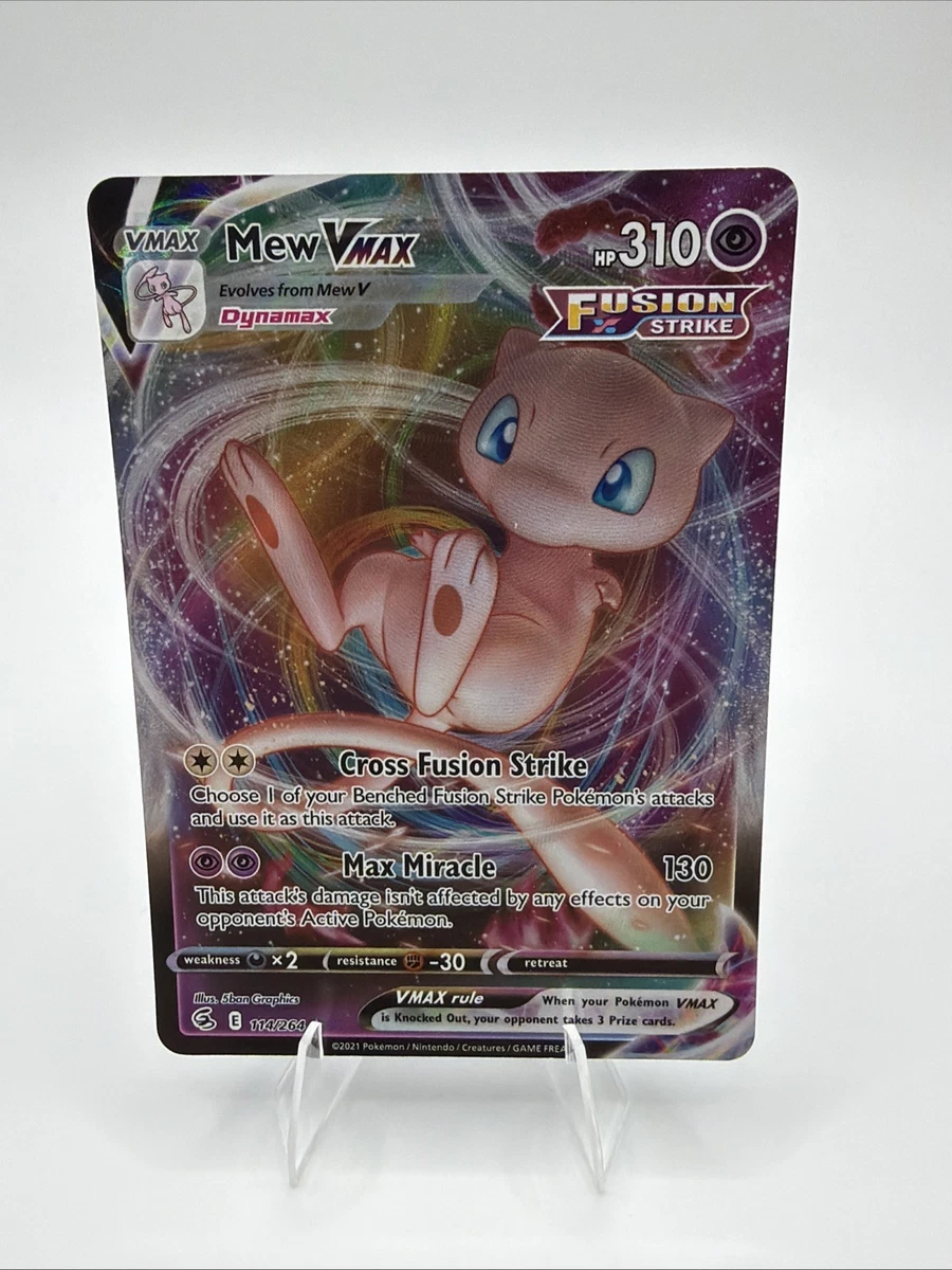 Mew VMAX Pokémon TCG Cards for sale | eBay