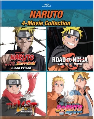 Naruto: 4-Movie Collection [New Blu-ray] Boxed Set 782009247104| eBay