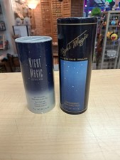 AVON shimmering Perfumed Talc BODY POWDER night magic evening musk Silk Pleasure