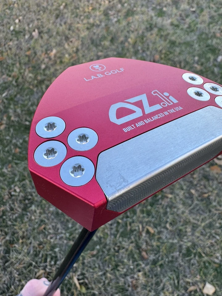 LAB Golf Red OZ.1i Putter 35" 69* Lie 2° Press Pistol Grip  - Image 4 of 4