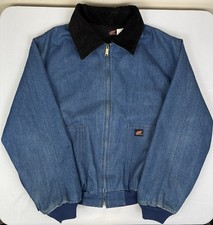 Vintage Red Wing Blue Jean YKK Zip Up Jacket Made In USA Men’s Size XXL Rare