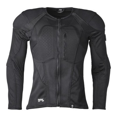GMS Scorpio Neo Motorrad Protektorenjacke Protektoren Weste Herren schwarz Mesh