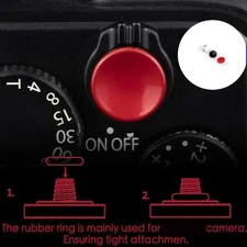 3Pcs Metal Soft Shutter Release Button Replacement for X100V Q Q2 Camera