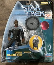 Star Trek DS9 Captain Sisko 6 Action Figure 1998 Playmates Warp Factor Set 2