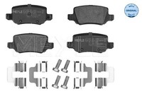 Bremsbelagsatz Hinterachse FÜR MERCEDES-BENZ - Meyle 025 231 3814