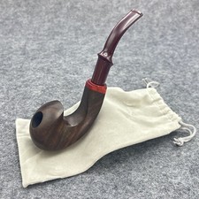 1 Pcs Natural Ebony Wood Filter Smoking Pipes Sandalwood Smoke Pipe Accessory