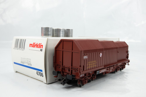 Märklin 4706 Teleskophaubenwagen der CFL, Wie neu unbespielt | Zustand: Gebraucht