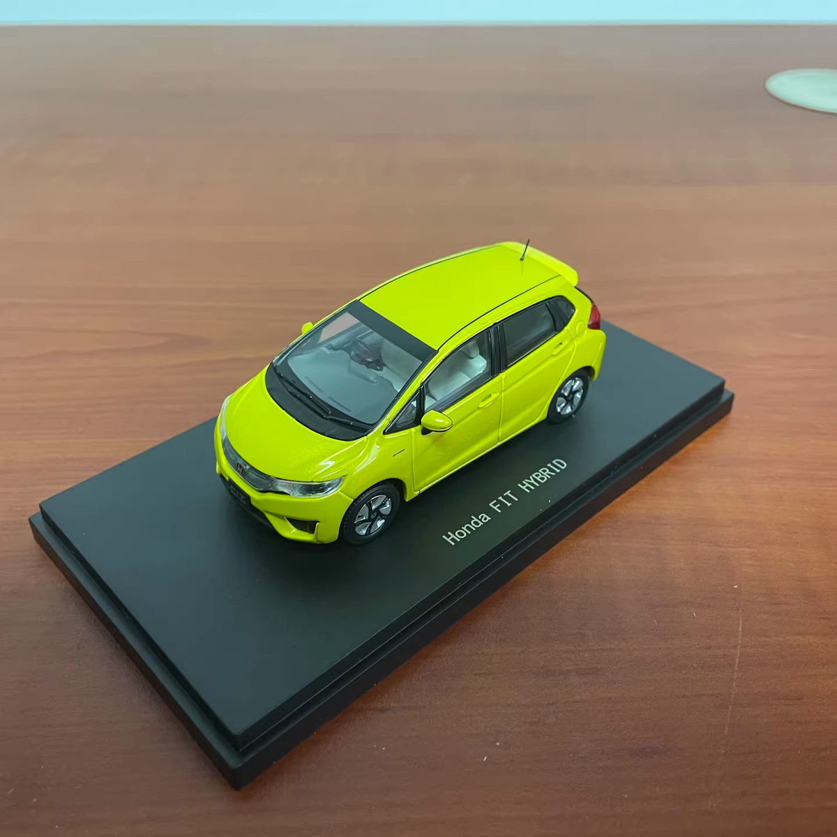 1:43 EBBRO HONDA FIT Hybrid GK5 Yellow Diecast Model | eBay