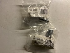Joblot X 2 X10mm Angled Lock shield Radiator Valve 