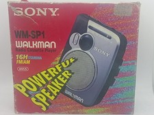 Sony WM SP 1 Walkman Cassette player working with box
