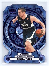 Nikola Vujcic 2023-24 Panini Crown Royale Euroleague #9 Test of Time Purple #/25