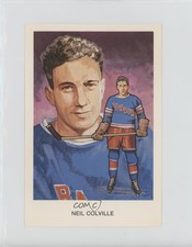 1983 Hockey Hall of Fame Postcards Neil Colville #A4 HOF 1t8